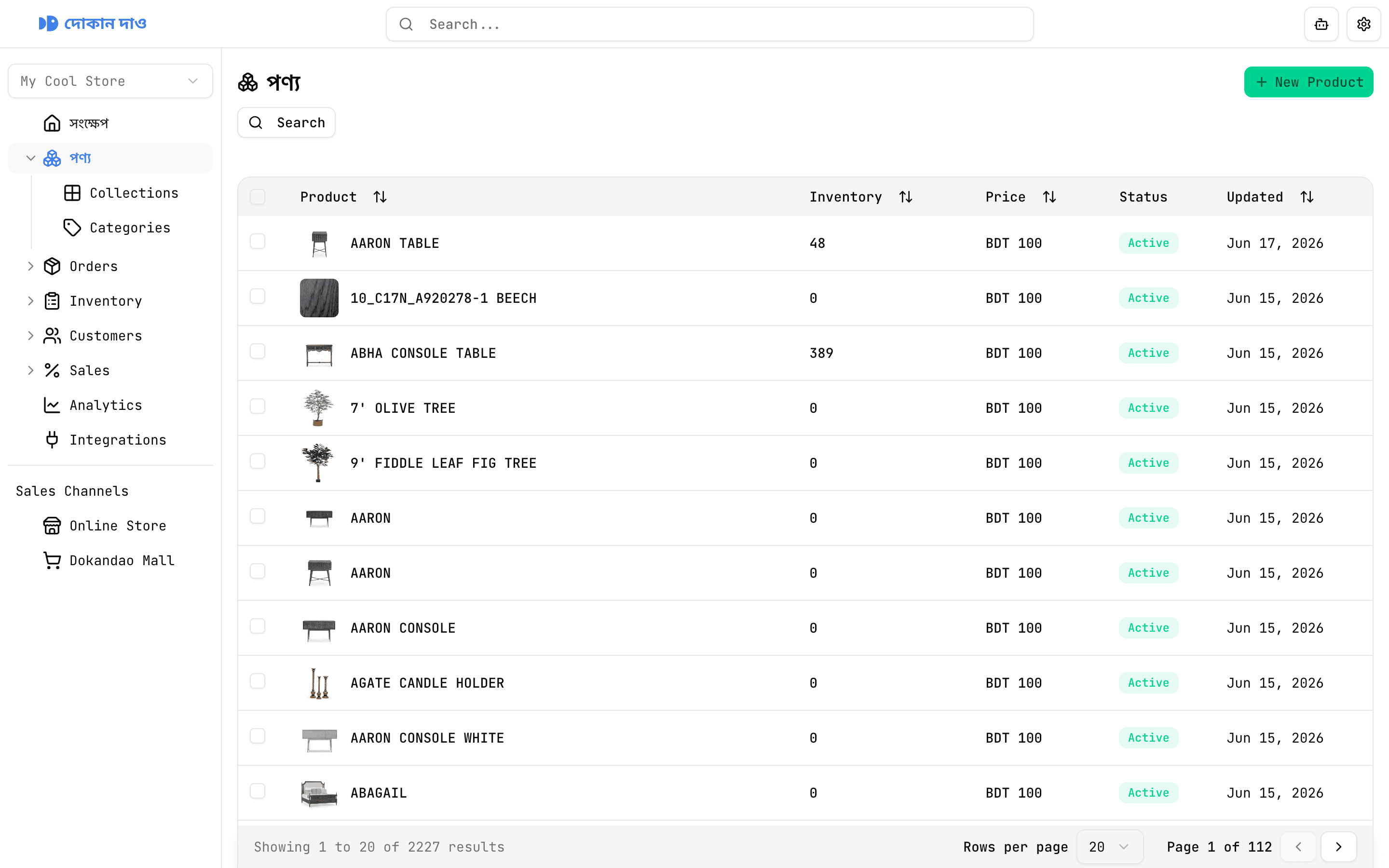 Everything about a product in one place