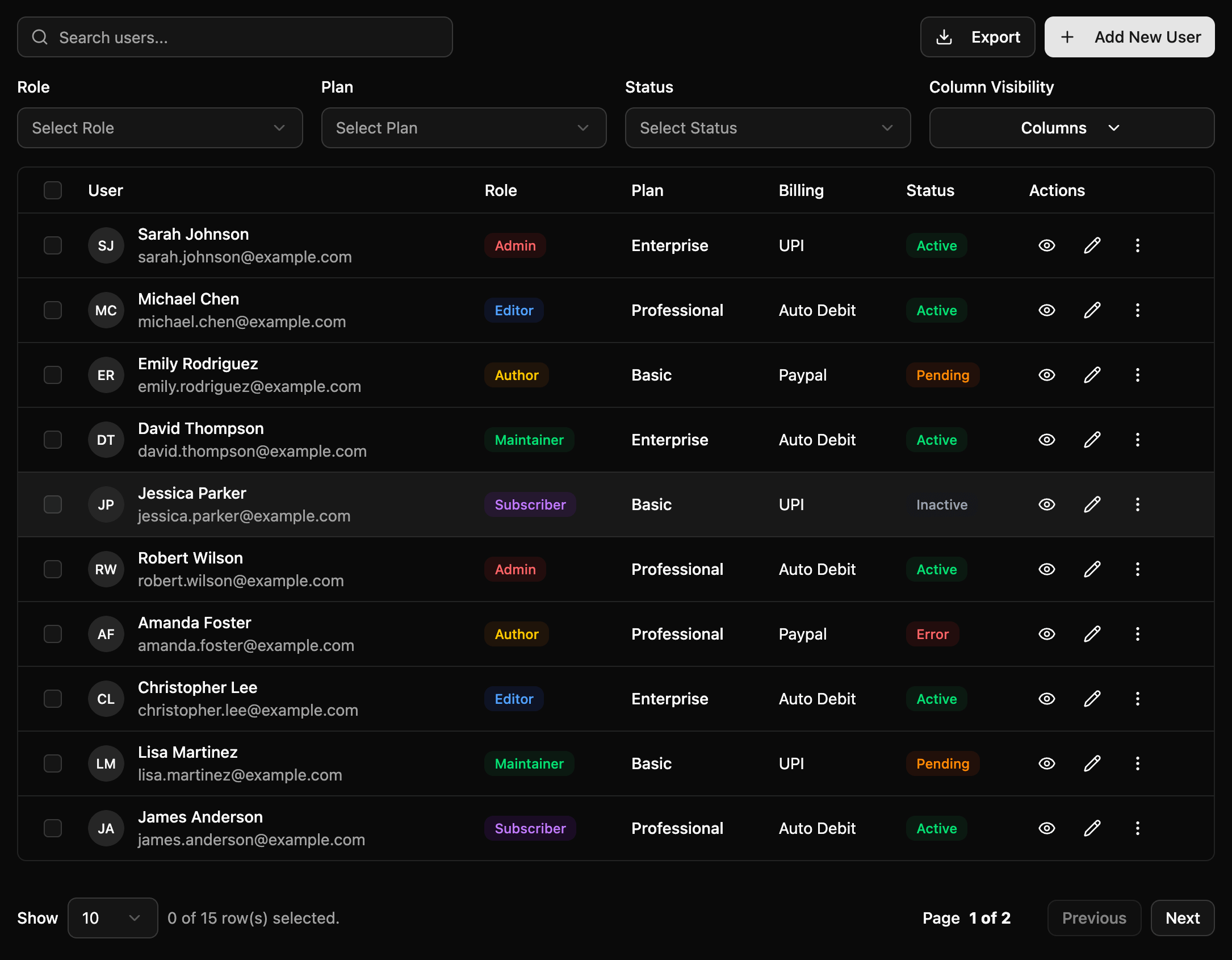 Inventory & Locations
